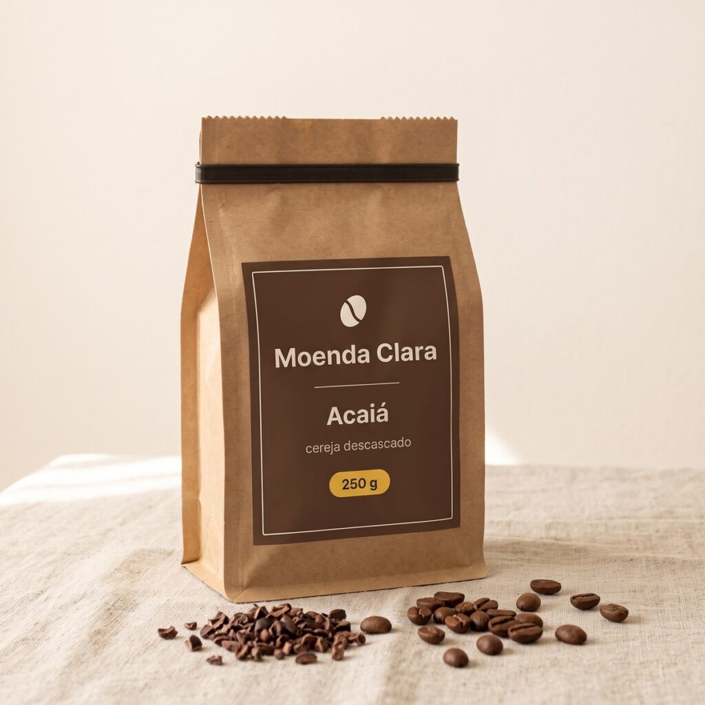 Pacote de café Acaiá da Moenda Clara